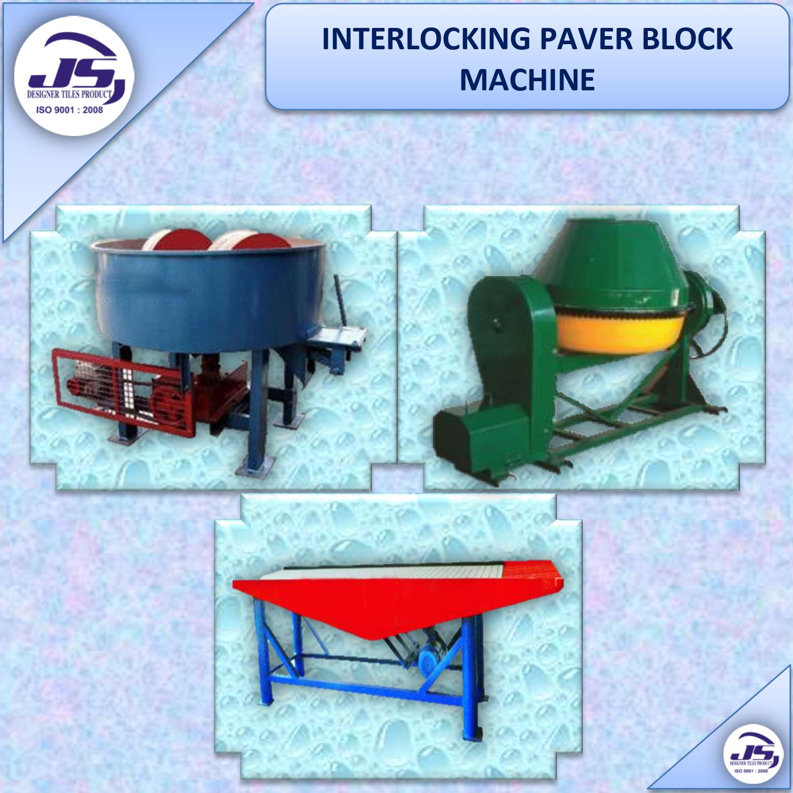 Interlock Tiles Machine